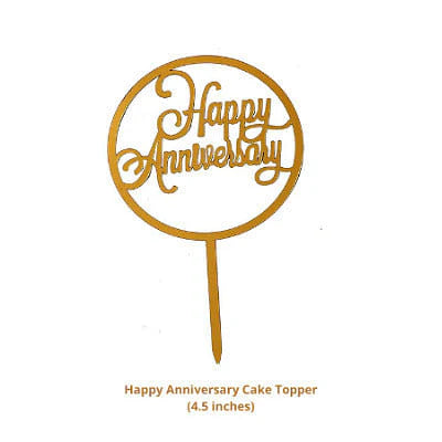 Happy  Anniversary Topper